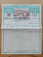 Antike Rechnung Briefkopf Lithographie Schöftland 1916
