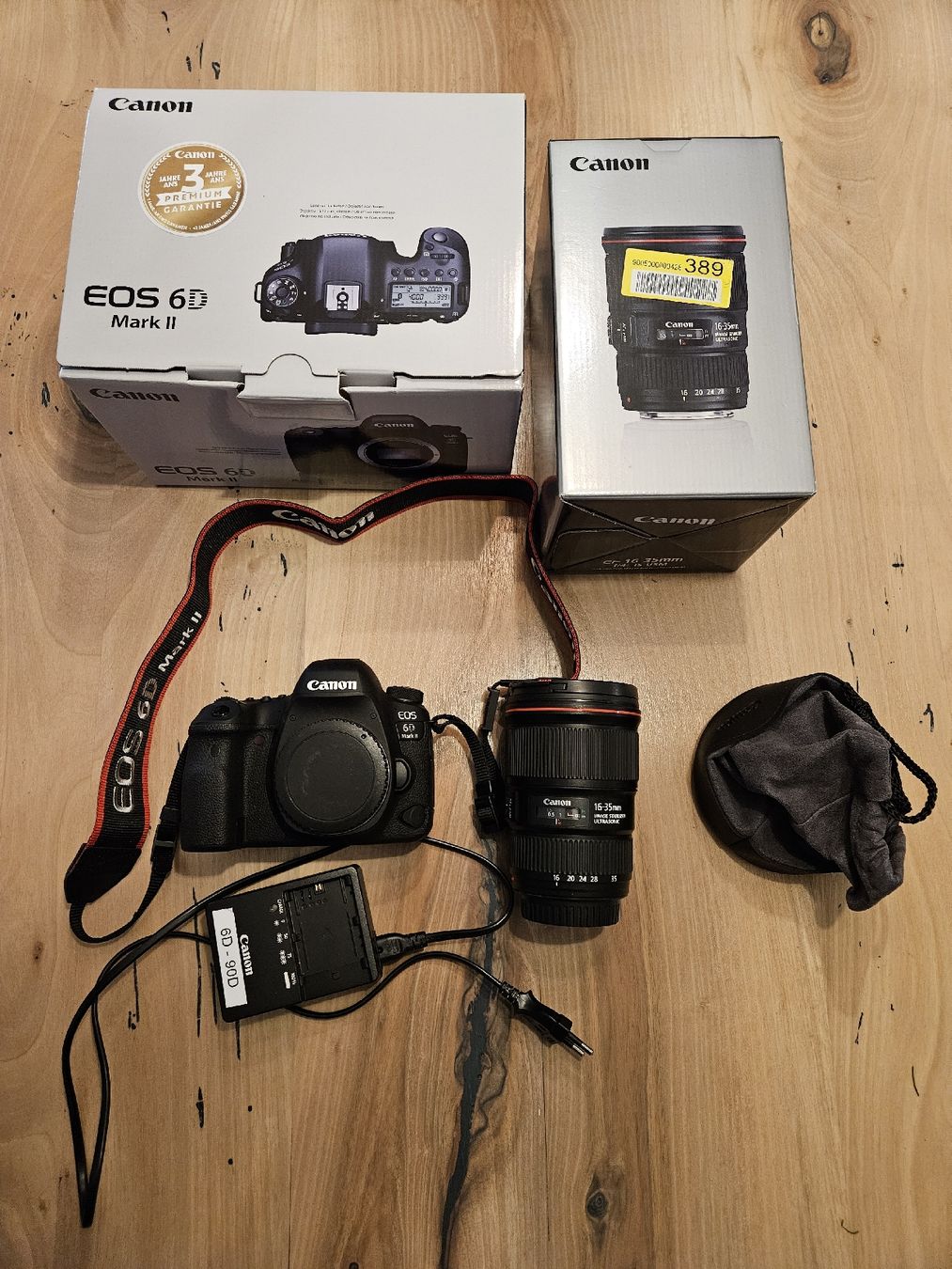 Canon Kamera: Canon 6D Mark II + 16-35mm – Gebraucht aus GRANGES VS von Aeleison