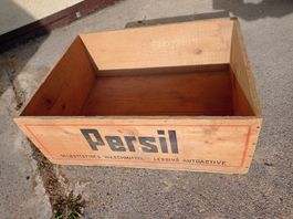 Vintage Holzkiste PERSIL, sehr schön
