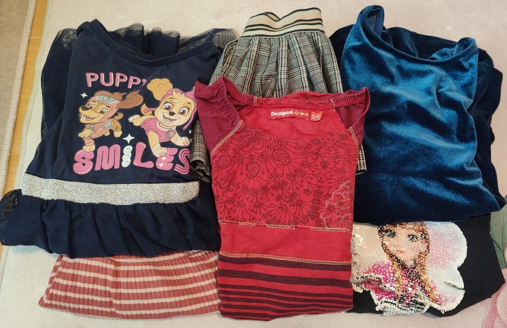 Ensembles coordonnés: Kinderkleider Set Mädchen diverse Marken gebraucht – D'occasion à Giffers par goldenspiral 1