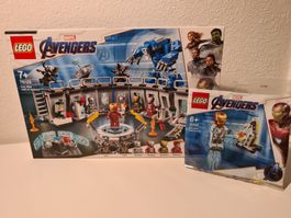 Lego 76125 Iron Man Hall of Armour + Polybag 30452 neu