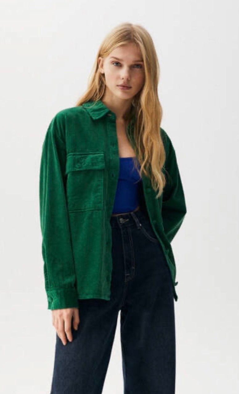 Pull&Bear Jacken: OVERSIZED CORDUROY SHIRT – Neu und originalverpackt aus Zürich von monya99 1