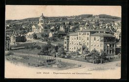 Zürich, Pflegerinnenschule und Kreuzb