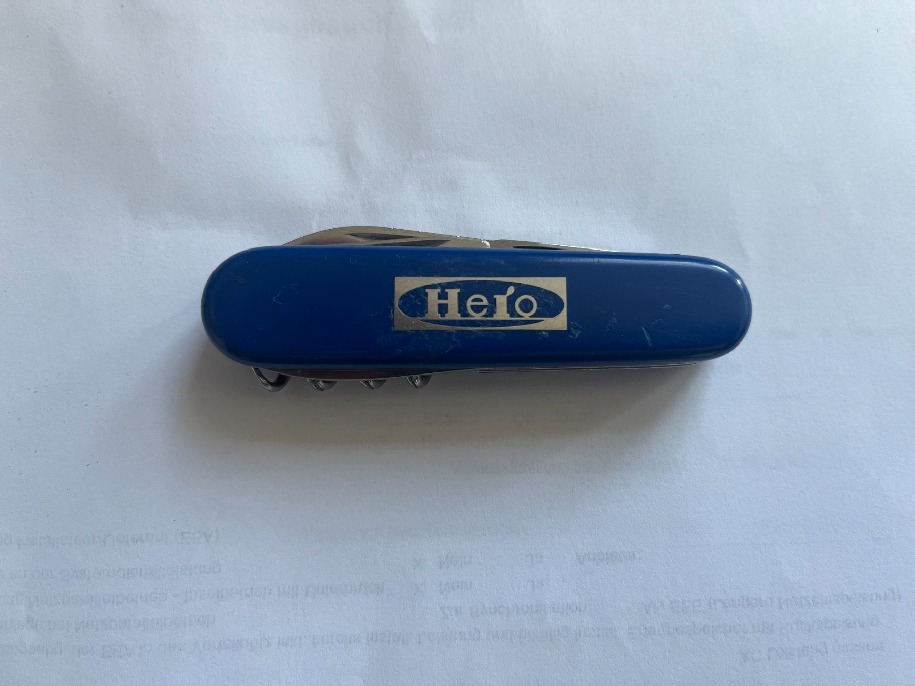 Victorinox Taschenmesser: Victorinox -Messer HERO – Gebraucht aus Dintikon von Redgar58