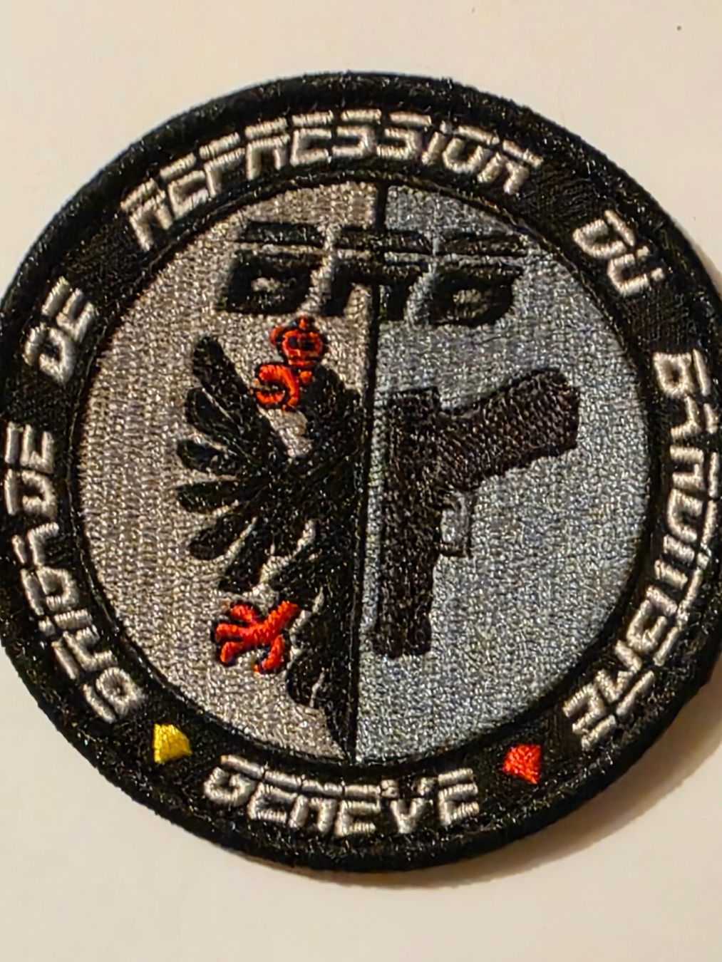 Schweizer Armee Plaketten & Abzeichen: Polizei Genf Abzeichen BRB neu – Neu (gemäss Beschreibung) aus Prangins von AdjEM08