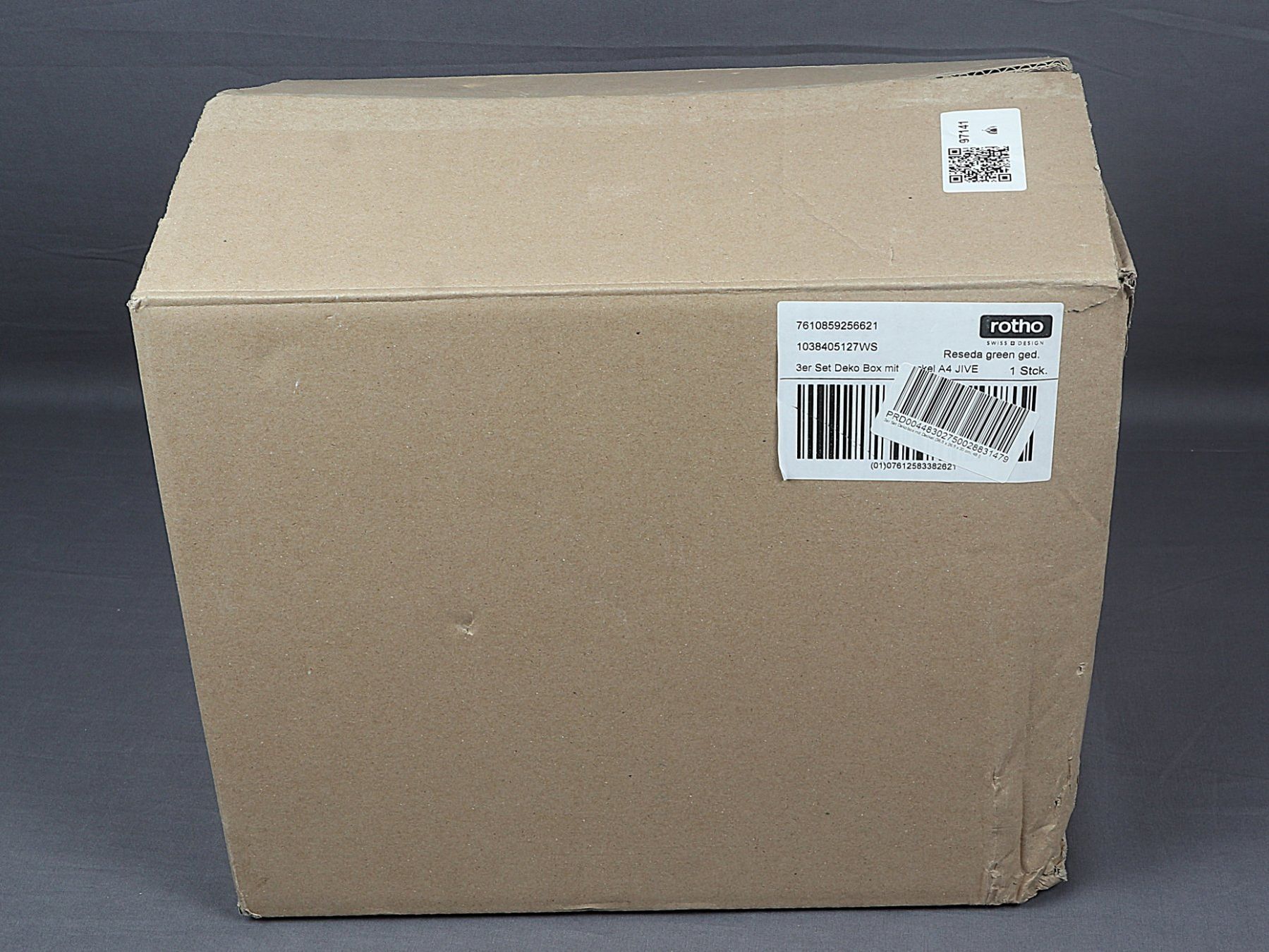Casse di trasporto: JIVE Boxen mit Deckel 3x 16l – Nuovo (secondo la descrizione) da Steinen venduto da Restwert_Steinen 7