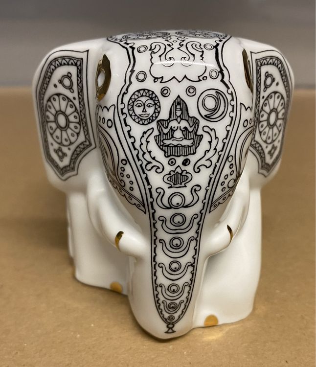 Solarleuchte Elefant Aus Harz – Deko & Beleuchtung Für Garten & Terrasse, 25 Cm, Wetterfest, Automatisch