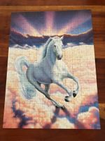 Adventskalender Puzzle, Galoppierendes Pferd im Himmel