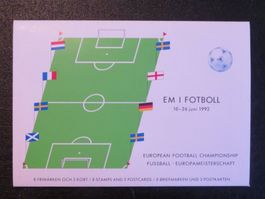 Broschüre Fussball-EM von 1992