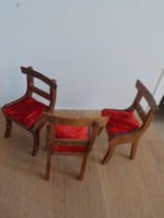 antike Puppenhausstühle 3 Stück (Puppenhaus)