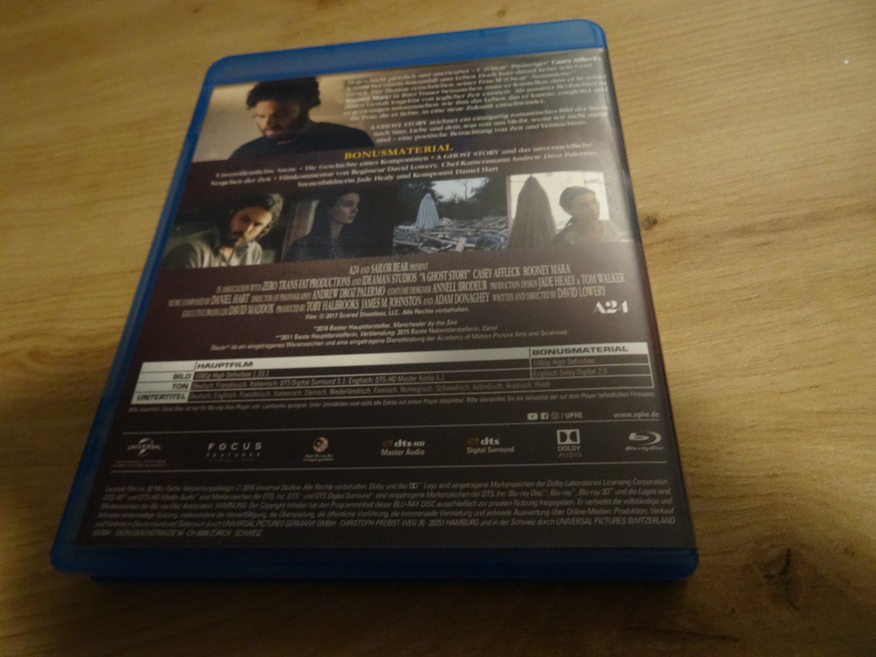 Tutti i DVDs: A Ghost Story Blu-ray – Usato da Olten venduto da Disc-Verkauf 2