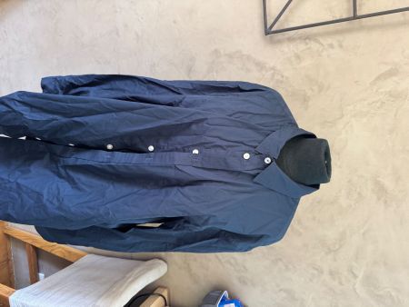 Chemise bleu marine Pier One Taille XXL