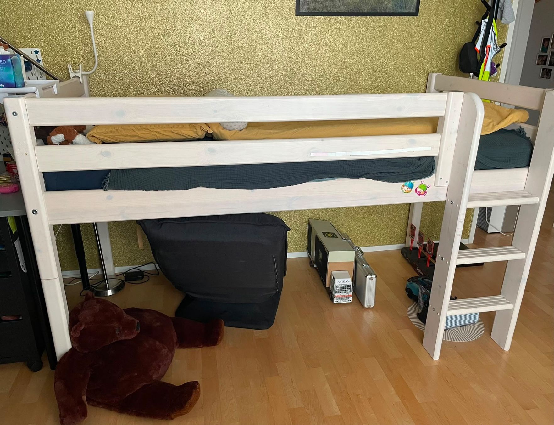 Micasa Lits: *** Kinderbett Flexa CLASSIC Halbhochbett ab 1 Fr. *** – D'occasion à Hüntwangen par plasma99 1