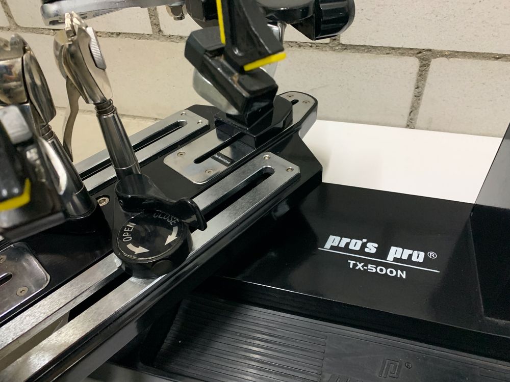 ASDNN Besaitungsmaschine Für Tennisschläger | 6-Punkt Befestigung | 9-90 Pfund Spannung