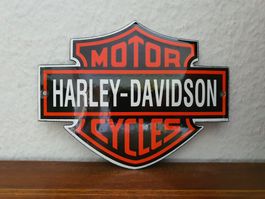 Emailschild Harley Davidson Emaille Schild Reklame Retro