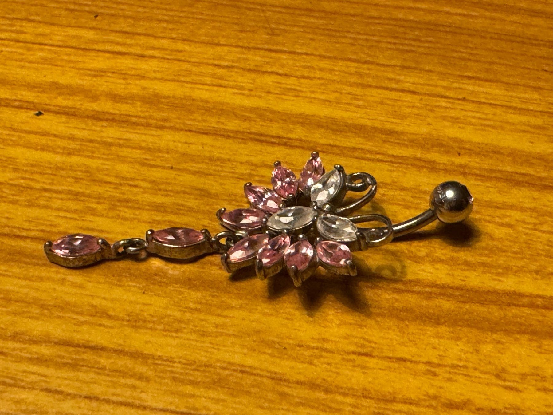 Piercingschmuck: Piercing Bauchnabel Schmuck Zirkonia – Gebraucht aus Steffisburg von smocky17 2
