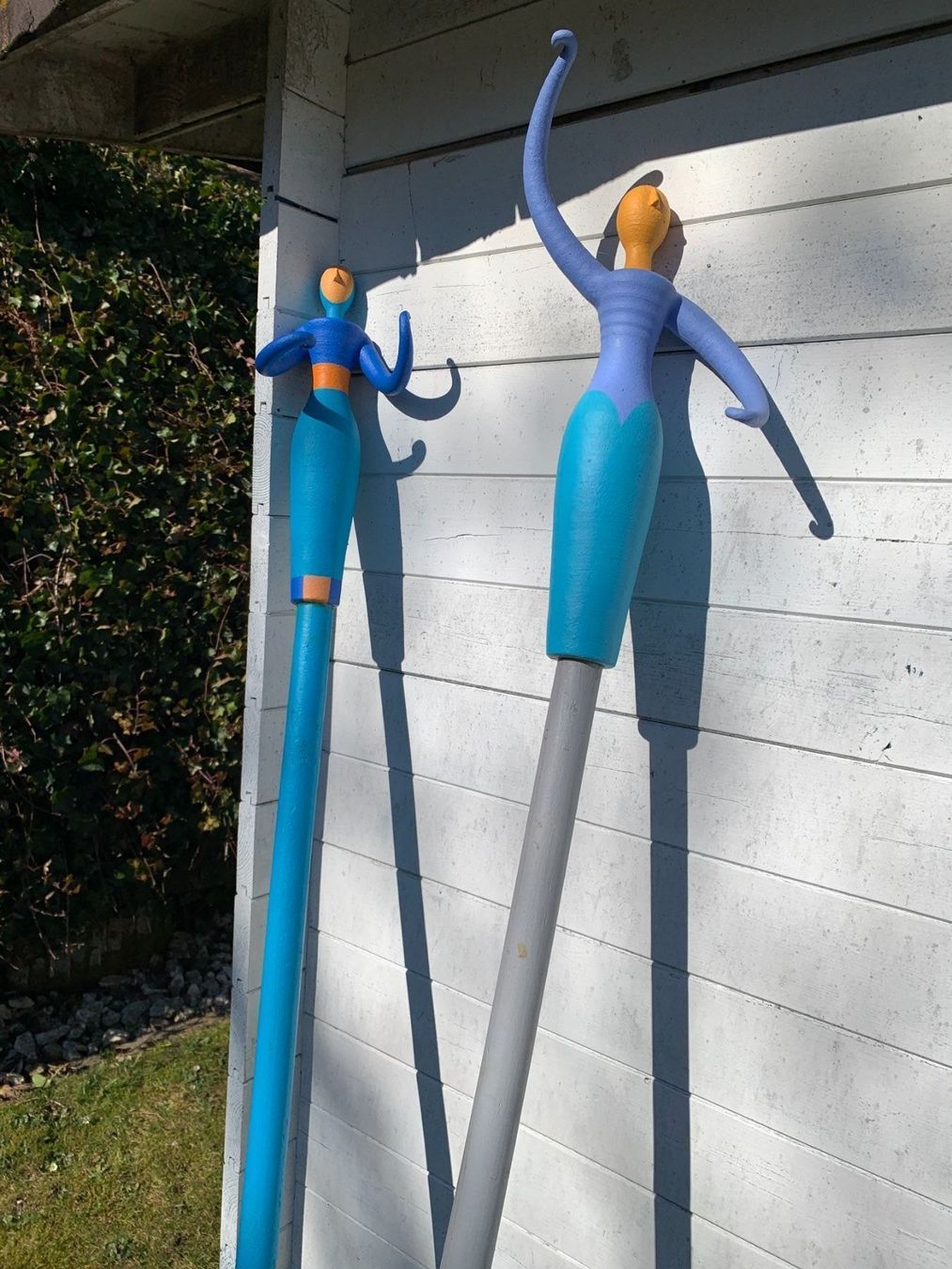 Statuette: Tonobjekte Garten Menschenfiguren – Usato da Dintikon venduto da Miro003