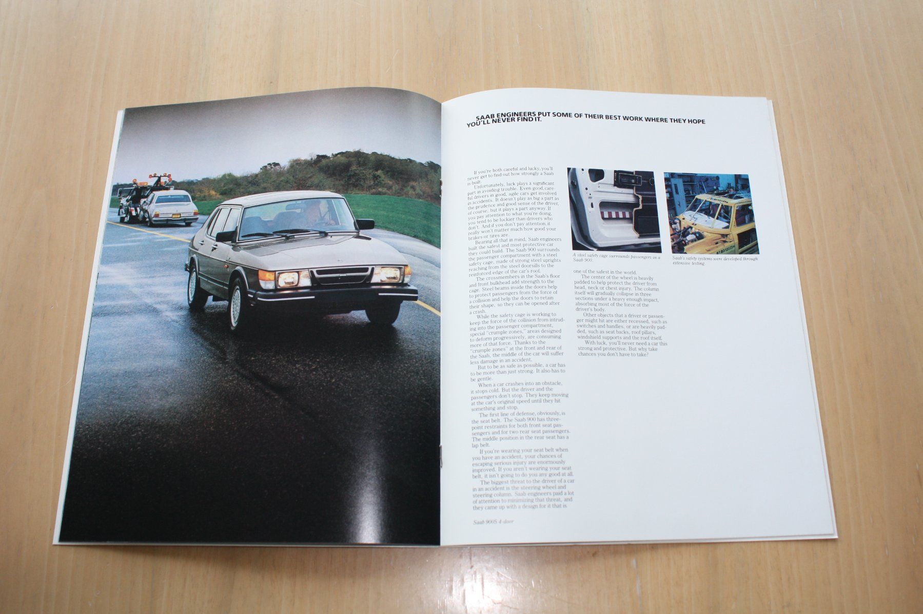 Saab Documenti: Saab 900 USA Prospekt 1986 – Usato da Wikon venduto da erwin400 5