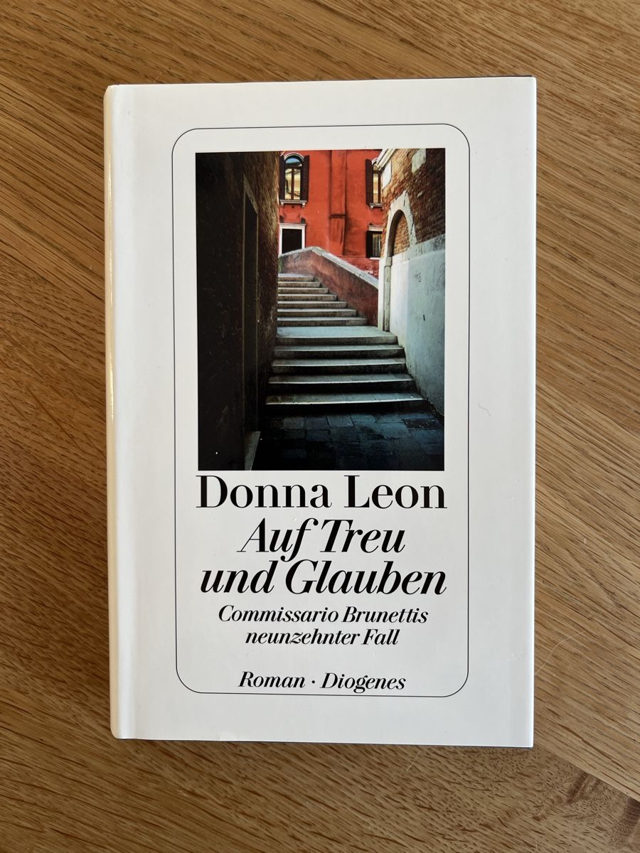 Libri: Donna Leon - Auf Treu und Glauben, Brunetti – Usato da Muri AG venduto da bri_d9g2