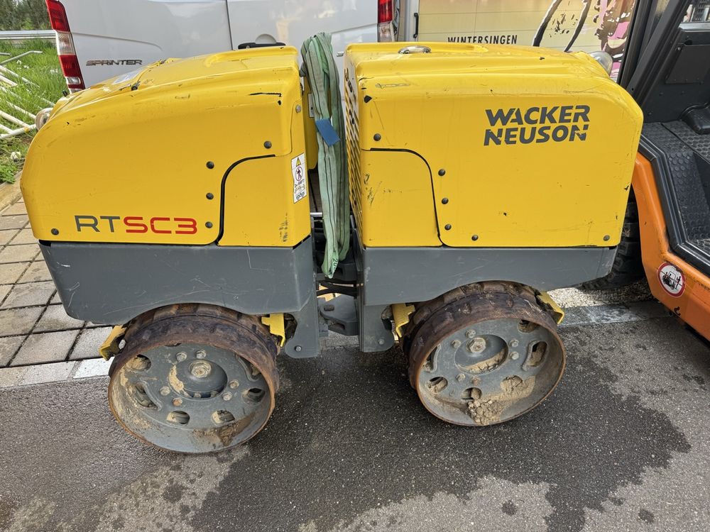 Wacker Rüttelplatte Vibrationsplatte RTSC3 2014 Jrg (Gebraucht) in ...