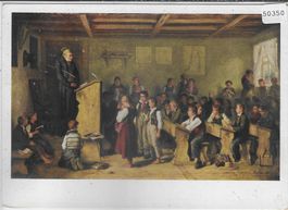 Albert Anker - Die Dorfschule - L'ecole du village