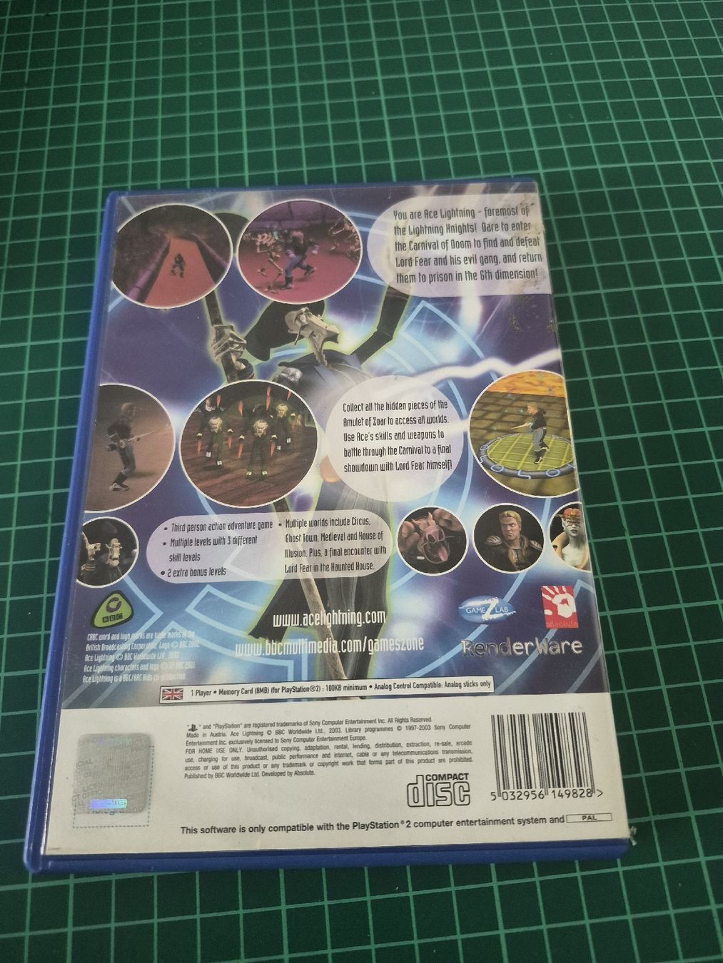Sony Giochi: ACE Lightning PS2 Game - Excellent Condition  – Usato da Meyrin venduto da Retro-GZ 2