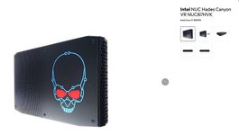 Intel NUC Hades i7, 32GB, 1 TB MiniPC