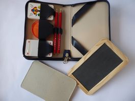 Zürcher Kantonalbank ZKB Jass Etui Set aus Leder, neuw.
