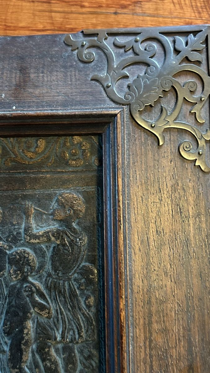 Bilderrahmen: Schöner Bilderrahmen antik mit Bronzeauflagen – Gebraucht aus Riedholz von Frettchen63 5