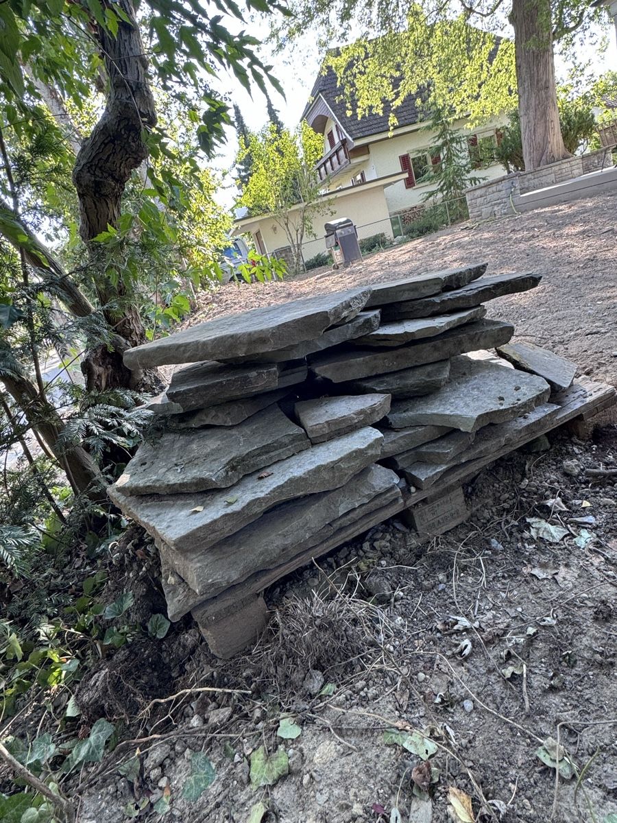 Pietre & tegole: Rorschacher Sandstein Platten / Naturstein – Usato da Aarau venduto da trasol 2