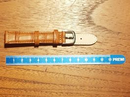 16mm Bracelet de montre en cuir