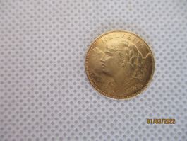 10er Goldvreneli 1912 in gutem Zustand