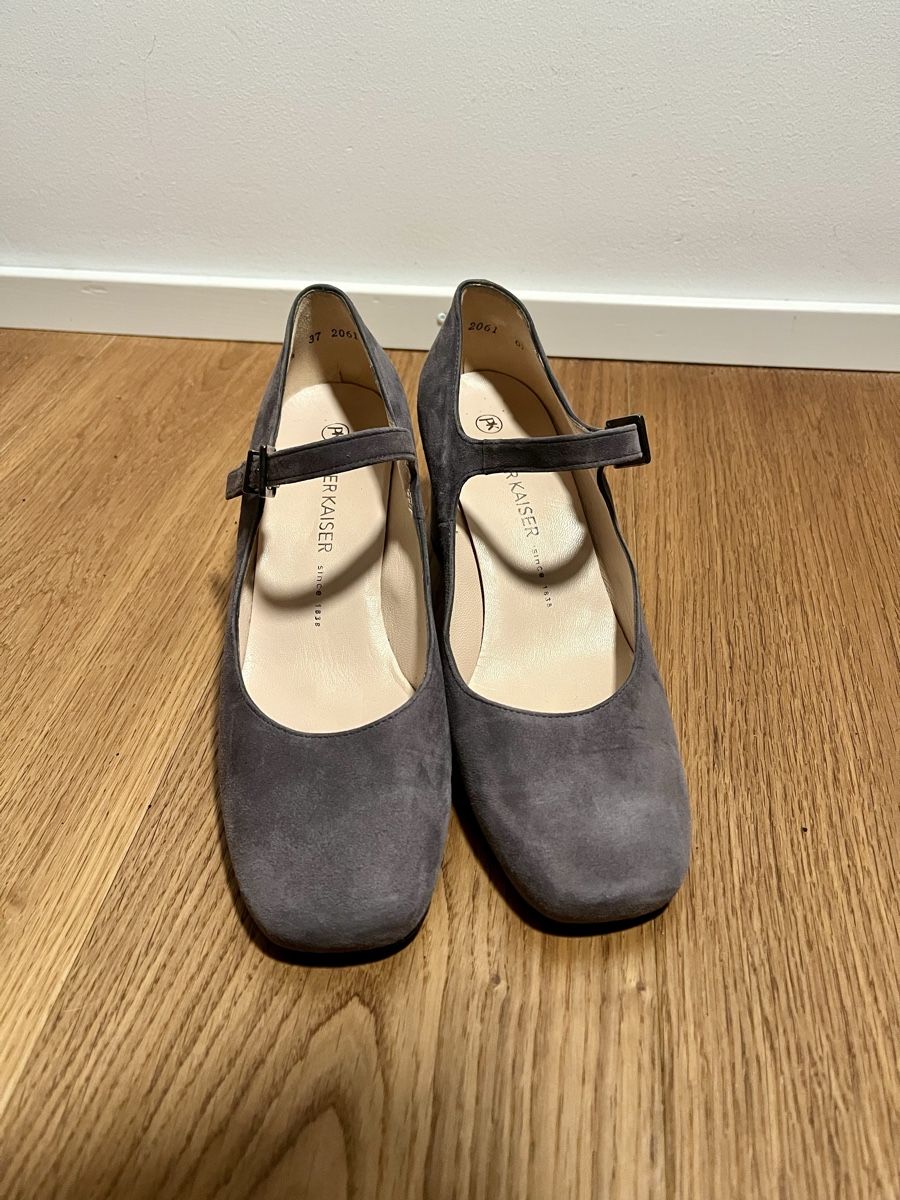 Scarpe da donna: Peter Kaiser Sandale in grauem Wildleder – Nuovo (secondo la descrizione) da Baden venduto da ale_ys5b