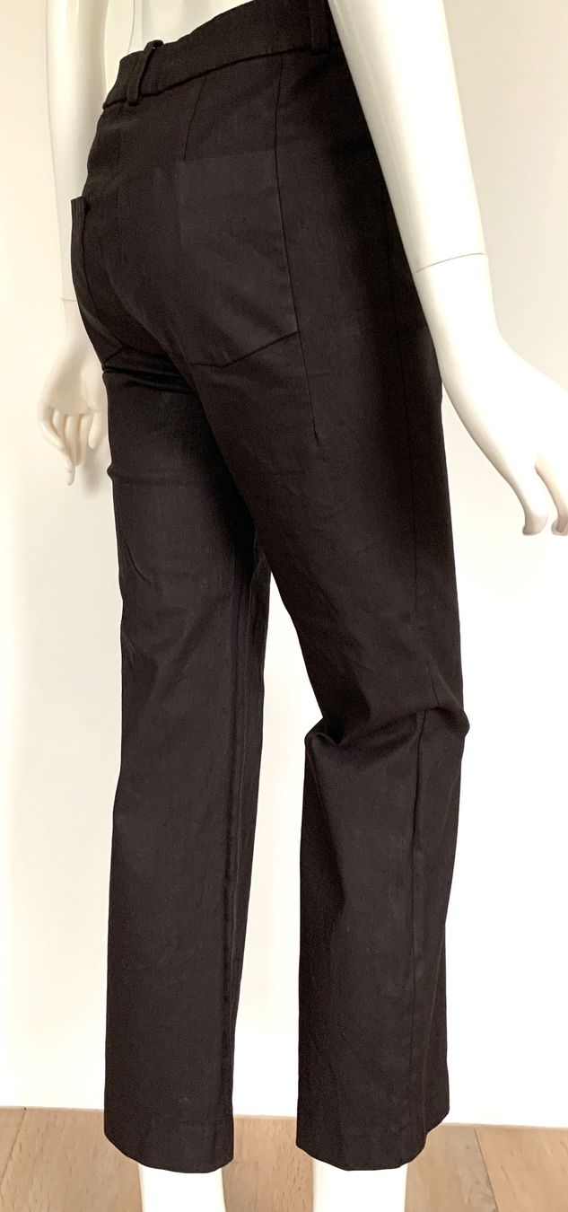Drykorn Pantaloni: DRYKORN Hose "BASKET" graubraun Stretch - EU 36 – Usato da Bottmingen venduto da Merkur_Basel 3