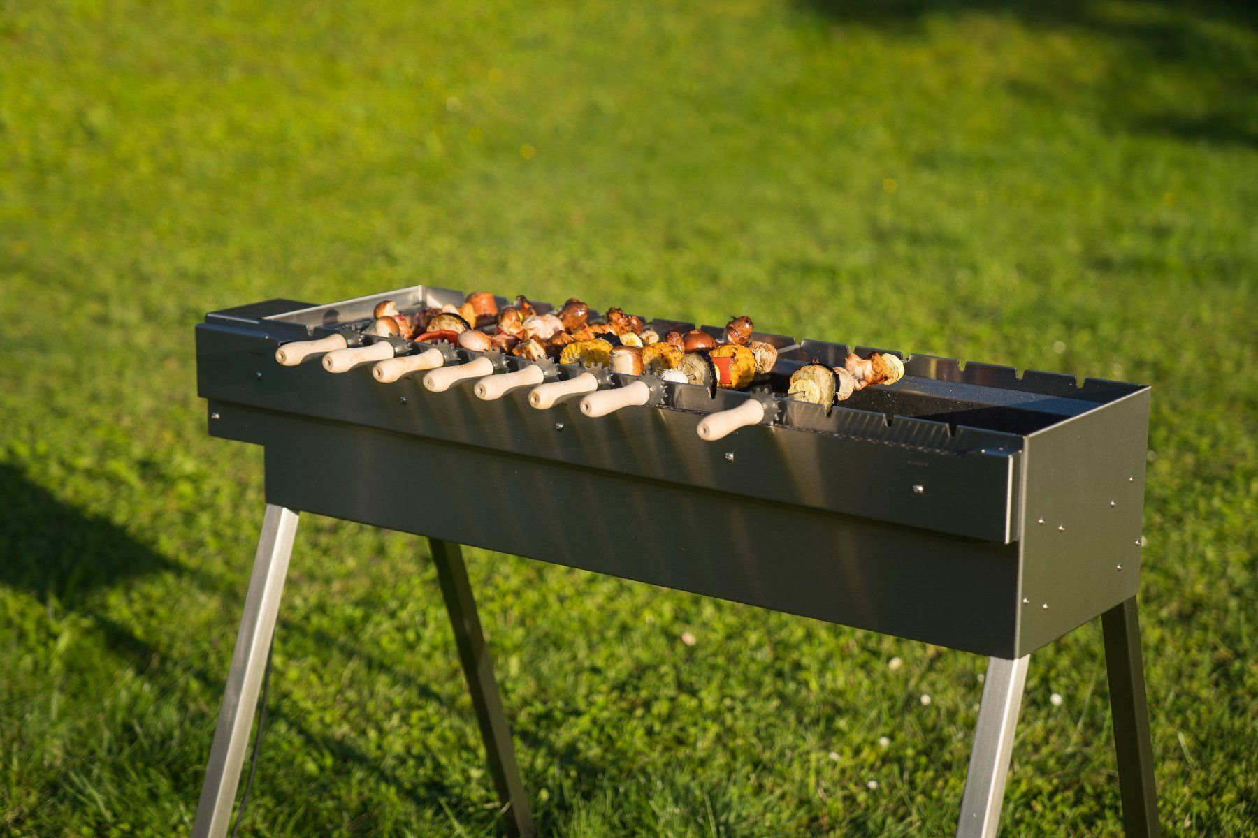 Griglie: Spiessgrill / Kanalgrill mit Antrieb – Nuovo e nell'imballaggio originale da Aesch BL venduto da lmb.swiss