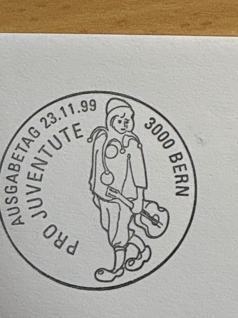 Tutti i francobolli: Pro Juventute Ersttagsbrief 23.11.1999 – Usato da Ibach venduto da lisch3 2