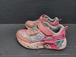 Skechers Unicorn Glitzer Kinderschuhe, Gr. 26, Sneaker