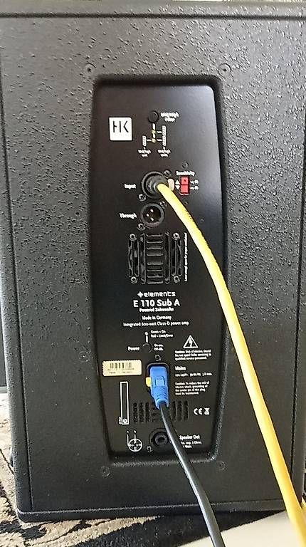 Verstärker: 2 x HK Elements E110 Sub A 600 Watt Class D power amp – Gebraucht aus bern von cram300657 1