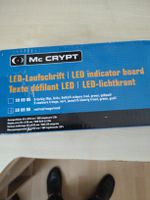 LED Laufschrift Display 7x80 mit Fernbedienung & Netzteil 🍟