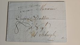 104. VORPHILABRIEF (FREIBURG - SCHWYZ 1814; SST. FREIBURG)
