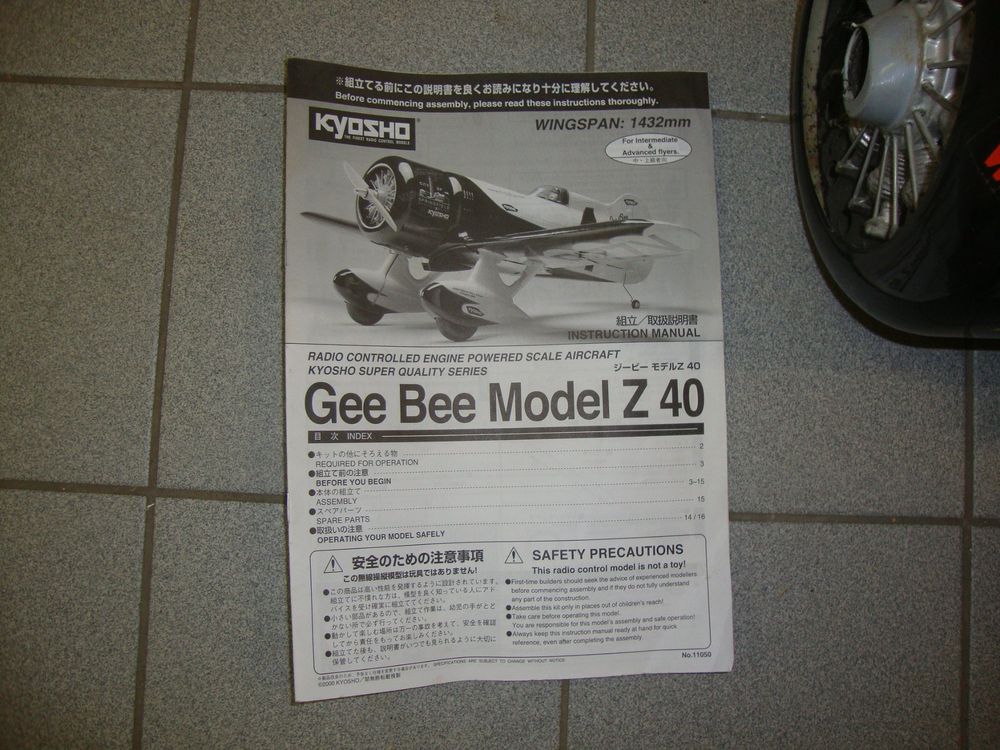 Gee Bee Model Z 40 von Kyosho Kaufen auf Ricardo