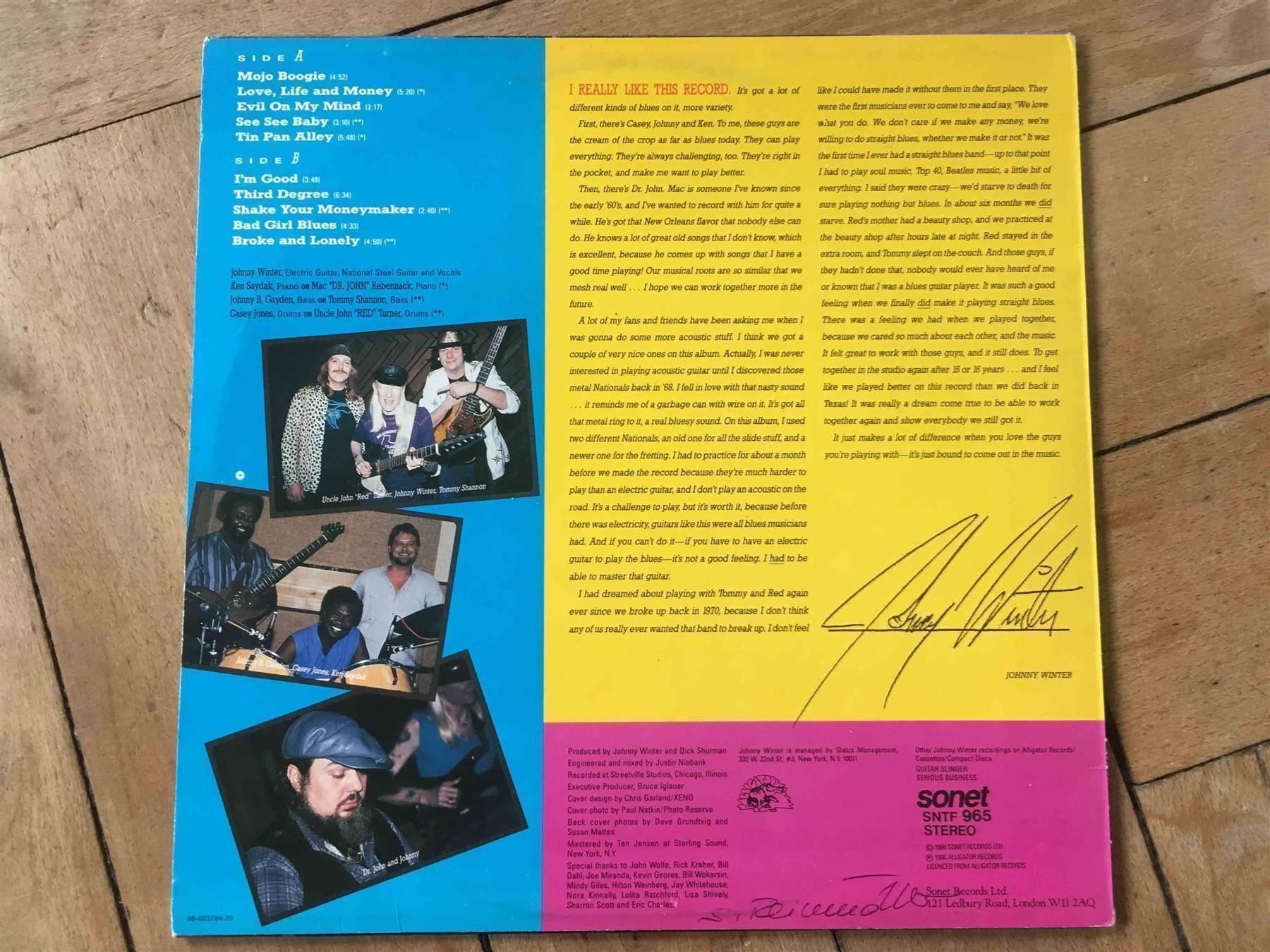 Dischi in vinile: Johnny Winter 3rd Degree 1986 – Usato da Luzern venduto da Needful_Things 2
