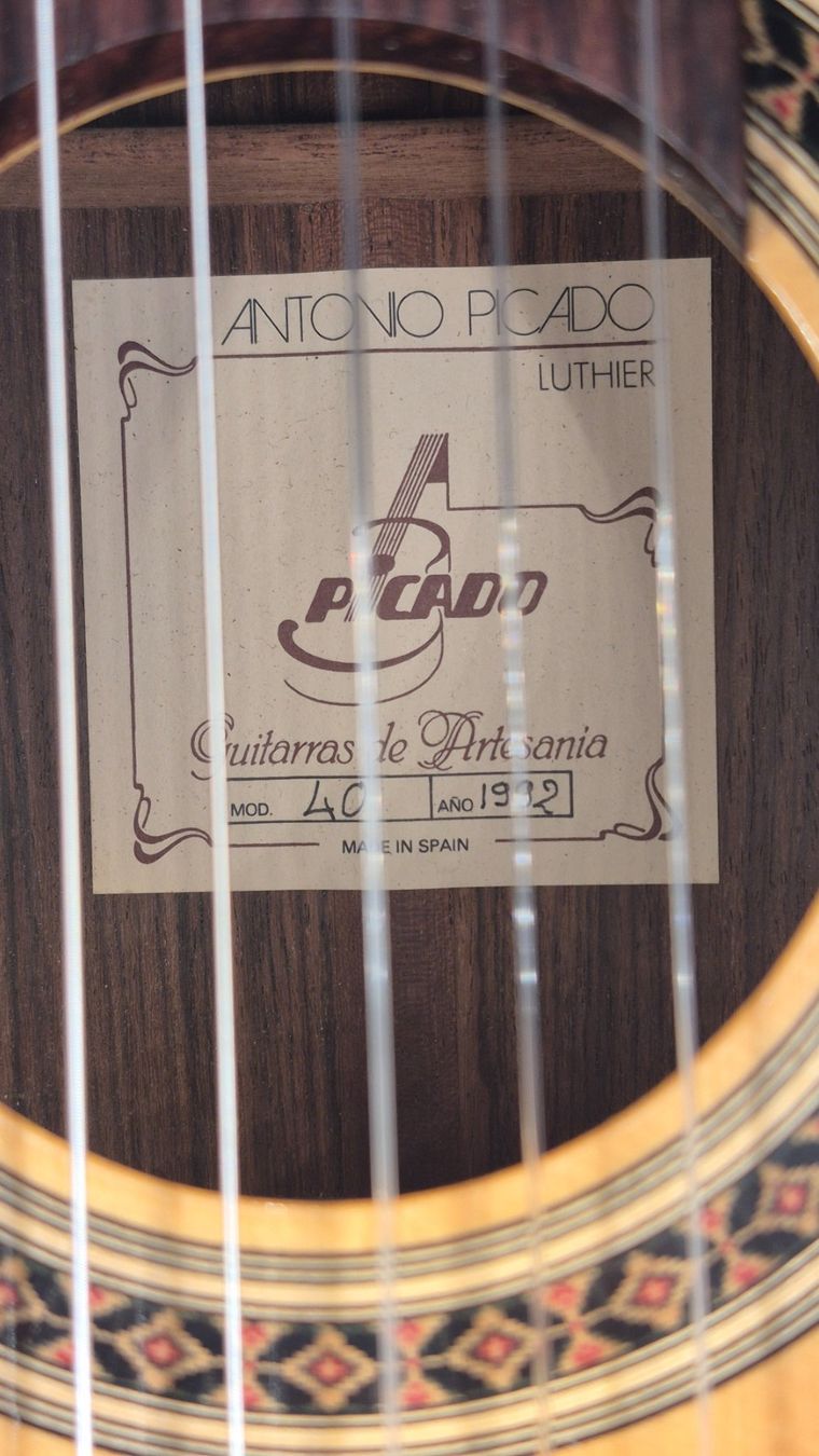 Musikinstrumente: Akustik Gitarre Antonio Picado 40 – Gebraucht aus Winterthur von NorrSydGuitars 8