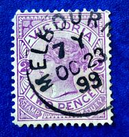 Briefmarken aus Australien Königin Victoria  gestempelt 