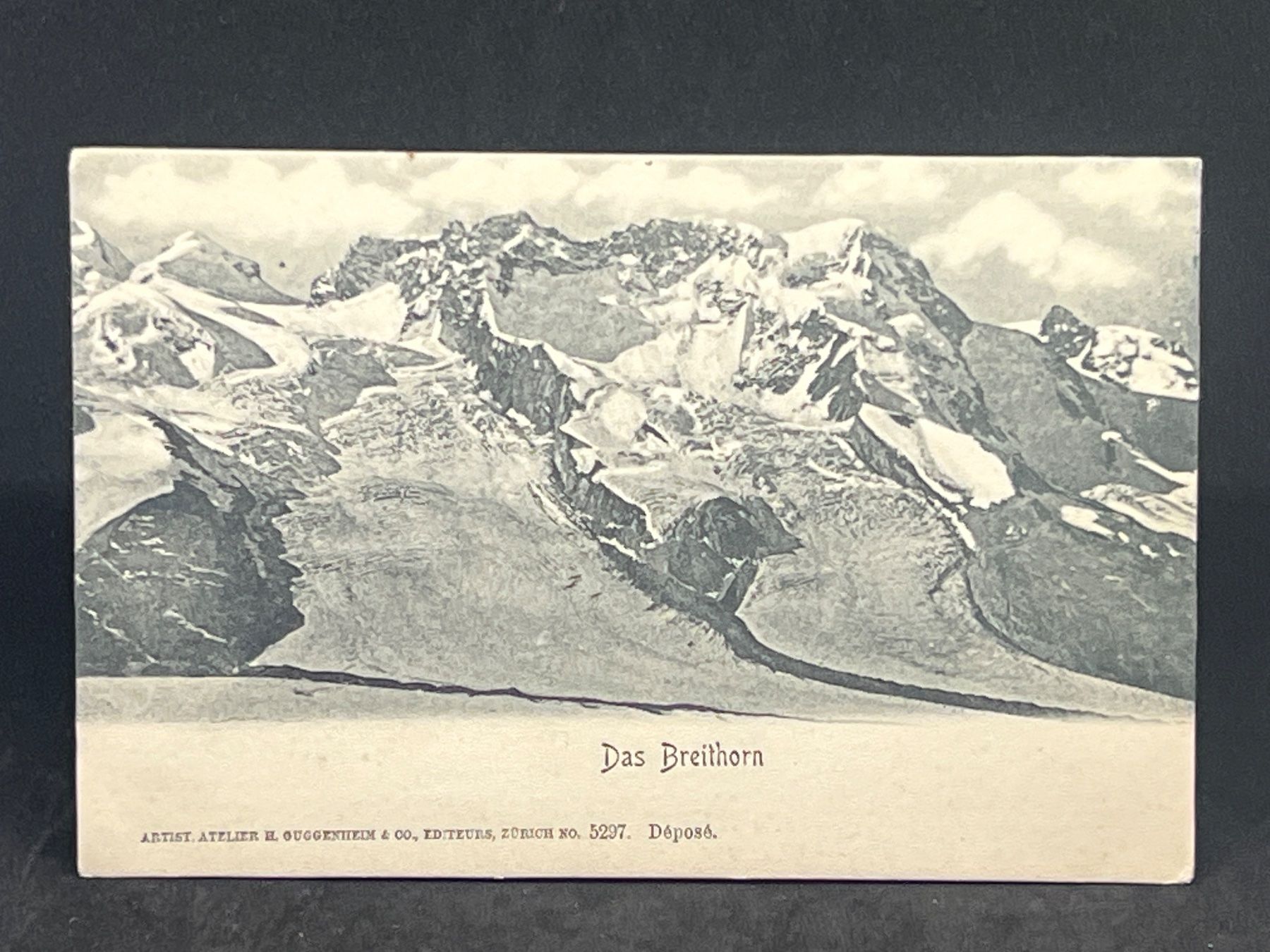 Ansichtskarten: Das Breithorn – Gebraucht aus Widnau von Brusi9