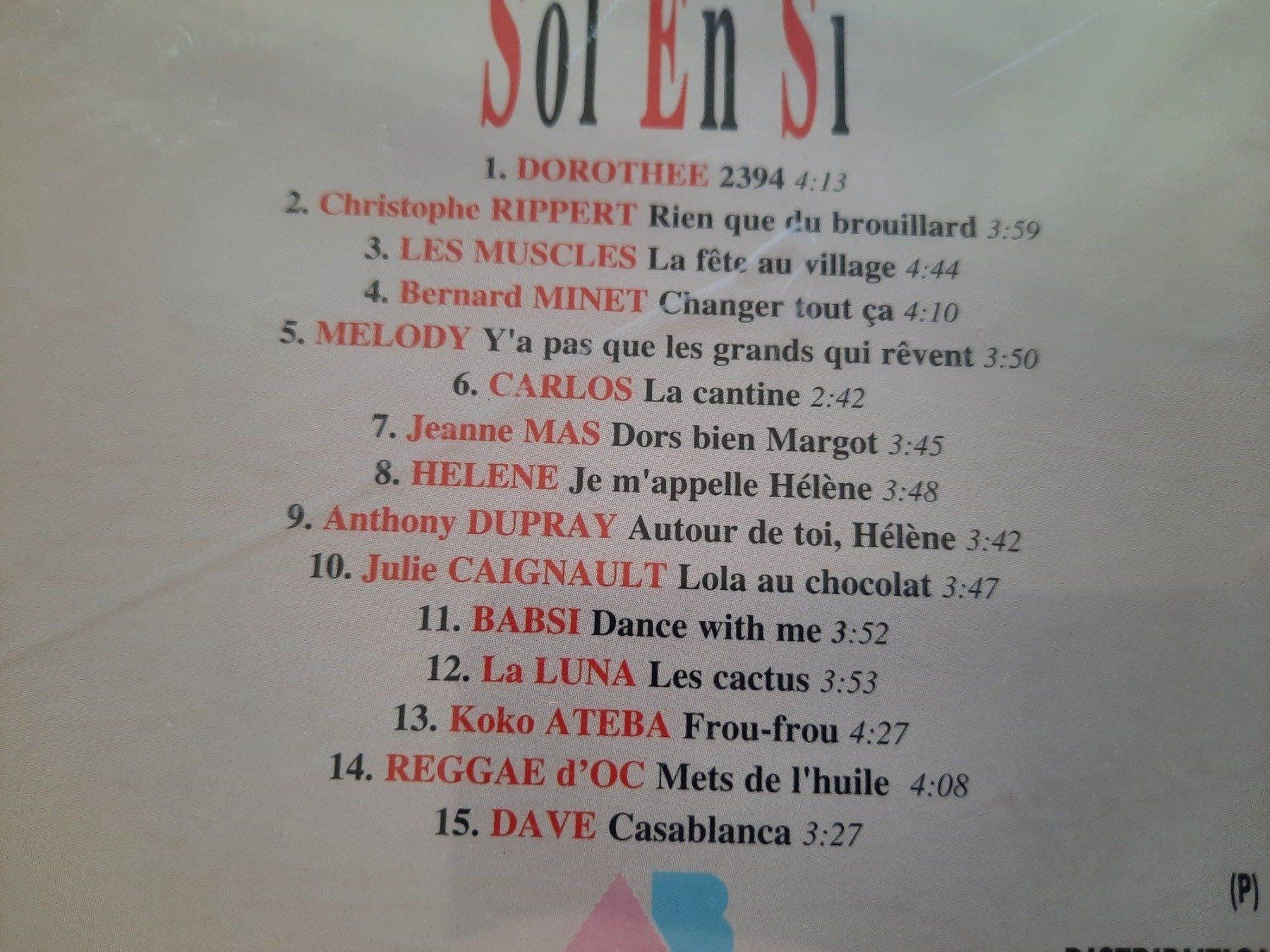 CD: CD Des millions de copains pour Sol en Si – Usato da Pully venduto da bro_n52j 5