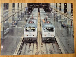 Espagne - RENFE/AVE locomotives 252-006-6 & 252-012-0