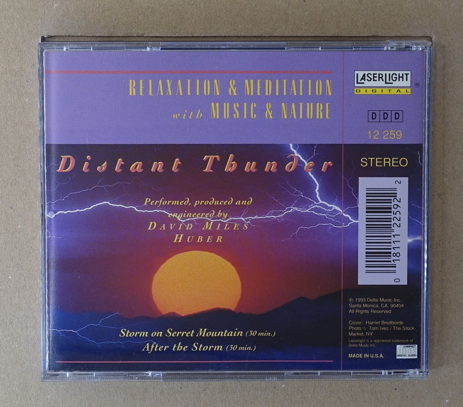 CDs: David Miles Huber – Distant Thunder - F30 – Gebraucht aus Sessa von fraenklishop 1