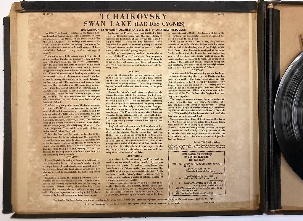 Dischi in vinile: Schallplatte: Tchaikovsky Schwanensee - Klassiker Vinyl – Usato da Küssnacht am Rigi venduto da alf_7tb5 1