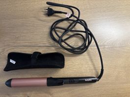 BaByliss Lockenstab Roségold mit Schutzhülle
